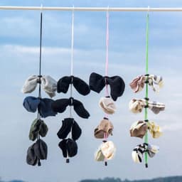 Sokken Organizer Wasmachine - Voor 9 Paar Sokken - wit Koord — thumbnail 1