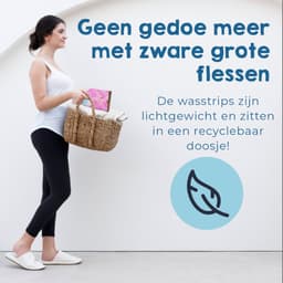 Lavass Wasstrips 60 wasbeurten Blue dream - Plasticvrij wasmiddel - Krachtige reiniging - 100% Vegan — thumbnail 4