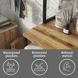 AirSleeperz® wasmachine kast - Droger Ombouw Meubel - Wit Metaal - 3 etages - 50x68x155 cm — thumbnail 5