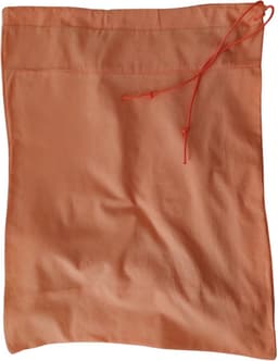 Bluvardi katoenen waszak -XXL- met trekkoord - multi ruit-oranje — thumbnail 3