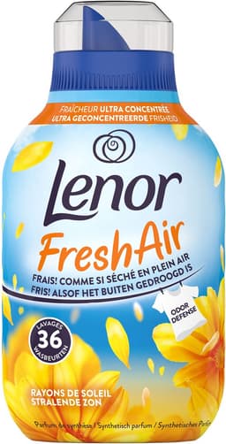 Lenor Fresh Air Wasverzachter Stralende zon - 6 x 36 Wasbeurten — thumbnail 3