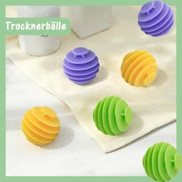 Wasballen voor Donsjacks - 6 stuks - Rubber — thumbnail 4
