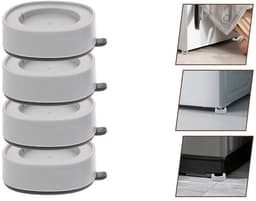 Trillingsdempers Wasmachine - 4 Stuks - Wasmachine Verhoger - Wasmachine Dempers - Droger - Vaatwasser — thumbnail 5