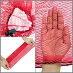 Unyqoos ® Multifunctionele Meerkleurige Wasnetten Set met Trekkoord voor Diverse Gebruiken in Huishouden en Reizen — thumbnail 5