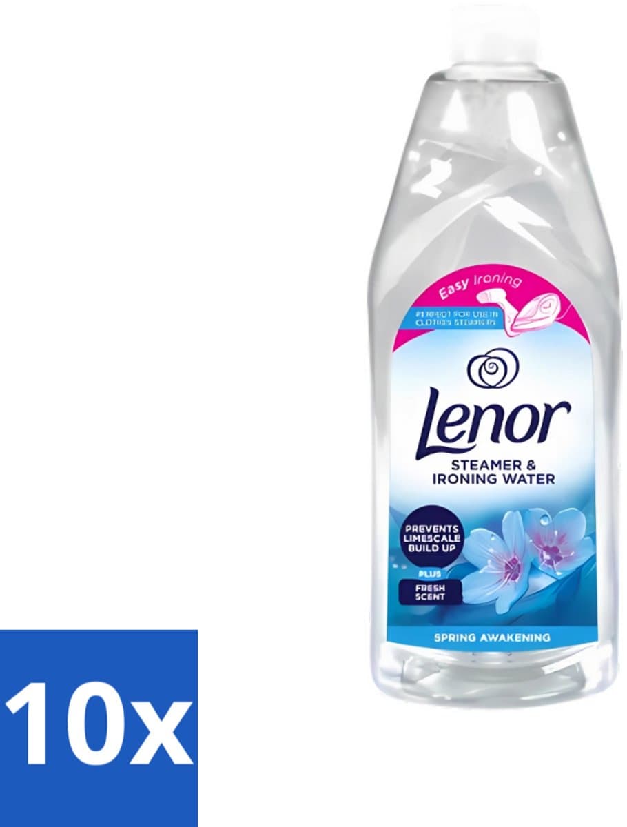 Lenor - Strijkwater - Spring Awakening - Textielverfrisser - 1000 ml - Bulkverpakking - 10 stuks — afbeelding 1