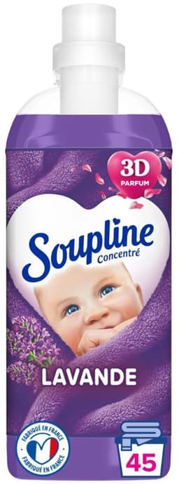 Soupline Wasverzachter Lavendel 6 x 1 l (45 wasbeurten per verpakking) Voor een langdurig gevoel van frisheid - Voordeelverpakking — thumbnail 2