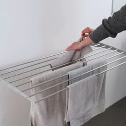Foxydry Fold 60 DOWN - wasdroogrek wandmontage clicksysteem - neerwaartse sluiting - 60 x 50 x 10 cm — thumbnail 5
