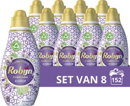 Robijn Klein & Krachtig Collections Color Spa Sensation Vloeibaar Wasmiddel - 8 x 19 wasbeurten - Voordeelverpakking — thumbnail 1