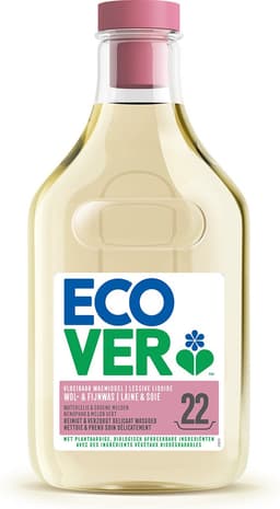 Ecover - Vloeibaar Wasmiddel Wol- & Fijnwasmiddel - Voordeelverpakking 6 x 1 L - 132 wasbeurten - Beschermt wol en fijne stoffen - Plantaardig & Biologisch afbreekbaar — thumbnail 2