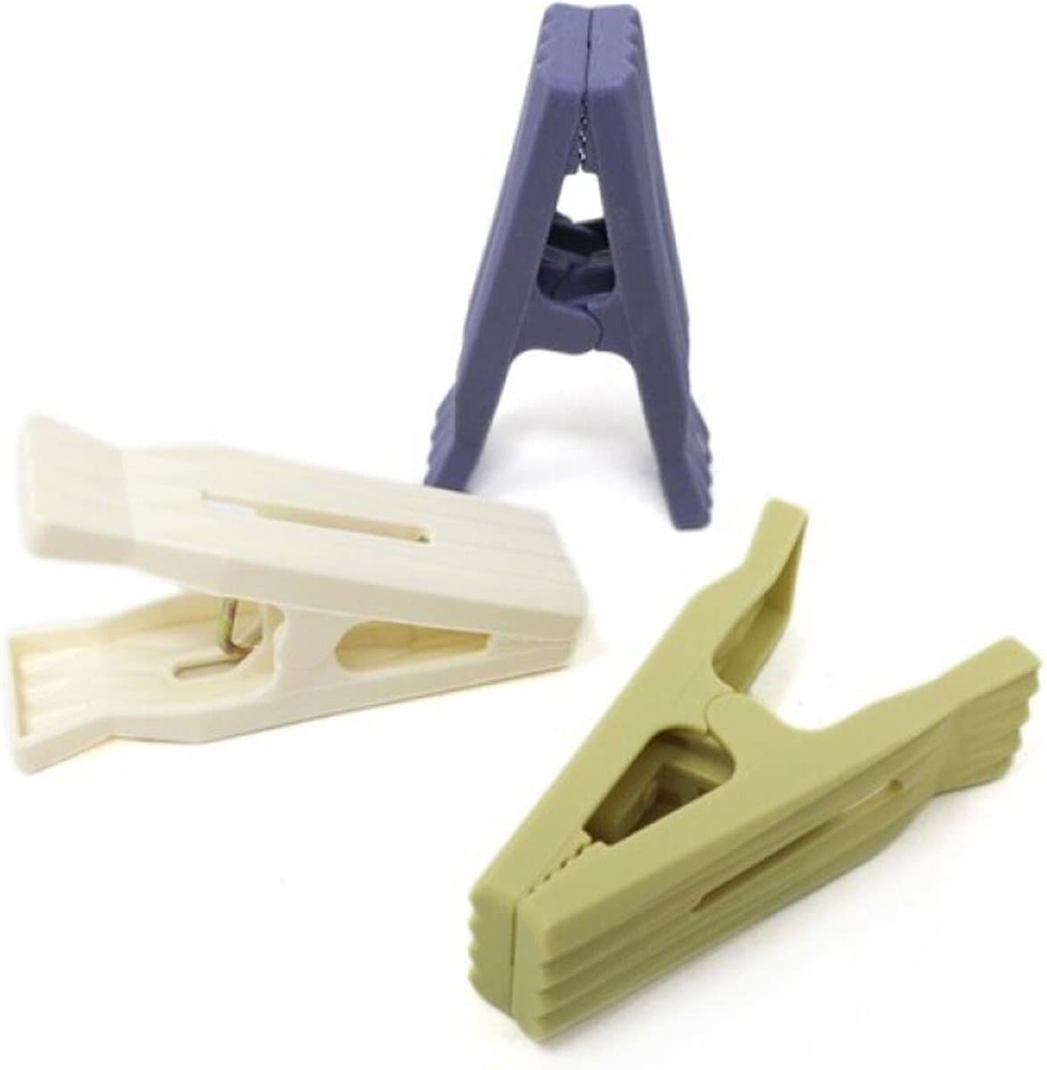 Concorde wasknijpers - 40x - kleurenmix - kunststof - 6 cm — afbeelding 1
