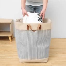 Wasmand - Wasmanden - wasmand inklapbaar - Opvouwbare Wasmanden - 35cm * 35cm * 56cm, Engels-IJzeren Pijpenrek — thumbnail 2