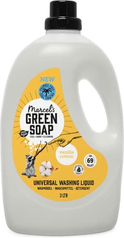 Marcel's Green Soap Wasmiddel - Vanille & Katoen - 4 x 69 wasbeurten — thumbnail 2