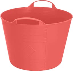 Excellent Houseware Flexibele emmer - rood - 15 liter - kunststof - 35 x 29 cm — thumbnail 1