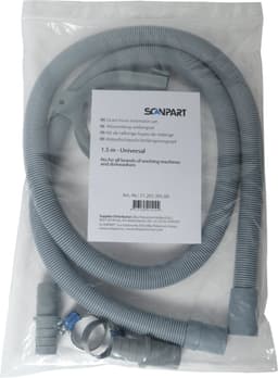 Scanpart afvoerslang verlengset 1.5m - Geschikt voor wasmachine vaatwasser - Universeel — thumbnail 2