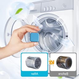 24 Stuks Wasmachine Reinigingstabletten voor Dierenbezitters, Anti-Geuroplossing, Dieptereiniging en Ontkalking — thumbnail 4