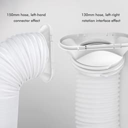 Window Seal Plate voor Mobiele Airconditioners - Verstelbare Raamkit - Afvoerslang voor Draagbare Airconditioning - Verstelbare Raamafdichting - Slider - Ventilatie voor Airconditioners — thumbnail 2