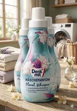 Denkmit - Wasparfum - Floral Whisper Voordeelpak - 3 x 400ml - Wasparfum Voordeelpak - Langdurige Bloemige Frisheid - Geschikt voor Wasmachine & Droger — thumbnail 4