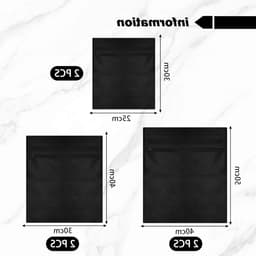 Set van 6 wasnetten voor delicate kleding, duurzaam en anti-verstrikking, wasmachine accessoires voor veilig wassen — thumbnail 5