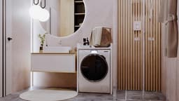 Wasmachine Ombouw - Opbouwmeubel - Kast Wasdroger - Meubel - Functioneel — thumbnail 2