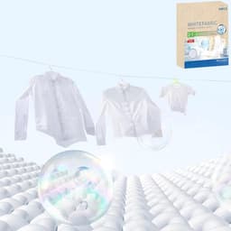 Witte Textielverf - Kledingverf Vellen - Kleding Opfrissen - Individueel Verpakt - 10 Vellen - Wit — thumbnail 2