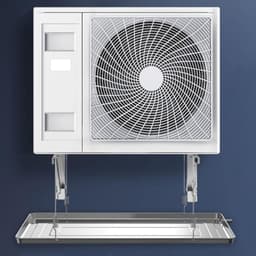 Druppelbak Airco - Condensaat Collector - Voorkom Waterschade - Roestvrij Staal - 1m Slang - Zilver — thumbnail 1