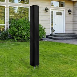 Beschermhoes voor Droogmolen, 160 × 15 × 15 cm, 210D Oxford Stof, Met Rits en Trekkoord voor Optimale Bescherming en Duurzaamheid — thumbnail 5