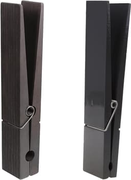 Houten Wasknijper - Kledingclips - Kleding Ophangen - Heavy Duty - 30 cm - Houtkleur — thumbnail 2