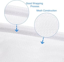 VHV 3 Pack Waszakken - Netwaszakken - Wasnetten - Grote duurzame zakken - Delicate kleding - Perfect voor wasmachines - Sokken - overhemden - T-shirts - 30x40 — thumbnail 4