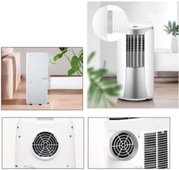 ZEYNOMAX- Afvoerslang Universele Koppeling - 150mm Slang - Airco Aansluiting - Ventilatie Duct - ABS Materiaal - Snelle Warmteafvoer - Luchtafvoerslang — thumbnail 4
