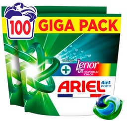 Ariel 4in1 Colour Touch of Lenor + Unstoppables Pods 100 stuks — thumbnail 1