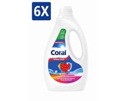 6 x Coral Vloeibaar Wasmiddel Optimal Color - 1.17 l (6x26 wasbeurten)
