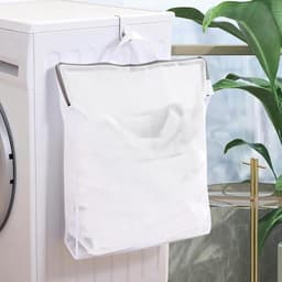 Wasnetten voor Wasmachine 50x60cm - Grote Waszakken met Ritssluiting voor Kledingbescherming en Vervorming Voorkomen — thumbnail 3