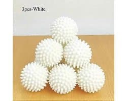 Droogballen voor de was - wit 6PCS - Milieuvriendelijke wasverzachter en antistatische werking