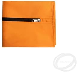 WiseGoods Luxe Huisdieren Waszak 70x80 Met Rits - Grote Polyester Waszak Tegen Dieren Haren - Honden / Katten / Paarden - Oranje — thumbnail 3