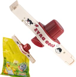 Voedselklemmen - Zaksluiters - Keuken Organisatie - Met Schenktuit - 13.7 cm - Wit — thumbnail 1