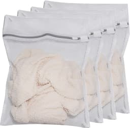 Waszak voor kleding en linnengoed - 4 stuks, 30 x 40 cm, ideaal voor wasmachine en droger — thumbnail 1