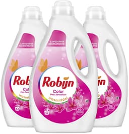 Robijn - Wasmiddel - Vloeibaar - Pink Sensation - 52wb/2,6L x 3 — thumbnail 2