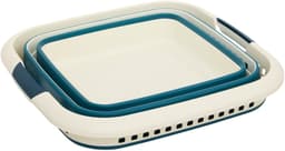 5Five Wasmand - 40L - blauw - PP - opvouwbaar - 49 x 49 x 49 cm - flexibel — thumbnail 3