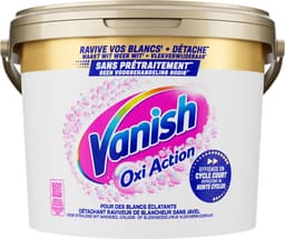 Vanish Oxi Action Whitening booster Poeder - Vlekverwijderaar Voor Witte Was - 2,7 kg — thumbnail 1