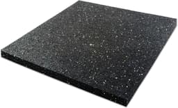 Wasmachine Mat - Trillingsdemper Geluiddemper - Apparaten Dempen - Dikke Rubber Constructie - 125 x 100 cm - Zwart — thumbnail 3