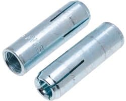 Inslagankers - Stalen expansieanker - Zware bevestiging - Interne schroefdraad - M10 10 stuks - Zilverkleurig