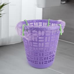 Vuilniszak Clips - Prullenbak Houder - Keuken Afval - Anti-Slip Ontwerp - 10 Stuks - Groen — thumbnail 2