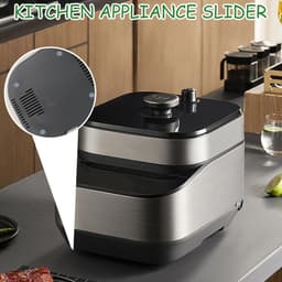 Allecto - Keukenapparaat Sliders - Zelfklevend Teflon - Eenvoudig Bewegen van Apparaten - Duurzaam en Stevig - Voor Keukenapparatuur - Ideaal voor ... — thumbnail 3
