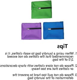 Duurzame groene twill polyester waszak voor huisdieren - Ideaal voor handdoeken, dekens, speelgoed en kleding (L) — thumbnail 2