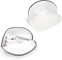 Waszak voor Schoenen en Delicate Kleding, Anti-Deformatie, Mesh Tas met Rits (2 Stuks) voor Veilig Wassen — thumbnail 1