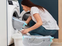 Waszak voor Sneakers en Schoenen - Herbruikbare Waszak voor Wasmachine, Reis en Sokken - Grijs — thumbnail 2