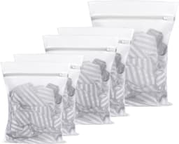 Wasmachine netten voor delicate kleding, 5 stuks waszakken voor blouses, sokken en lingerie — thumbnail 1