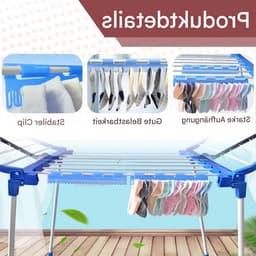 Sokkenhouders voor het drogen van sokken - Set van 4 stuks - Handig en ruimtebesparend droogrek — thumbnail 2