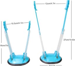 Baggy Rack Set - Zakhouder Keuken - Voedsel Voorbereiden - Handsfree Clips - 6 Stuks - Multicolor — thumbnail 3