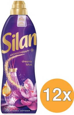 Silan Wasverzachter - Aroma Therapy - Dreamy Lotus 770ml - 12x 35 Wasbeurten - Voordeelverpakking — thumbnail 1